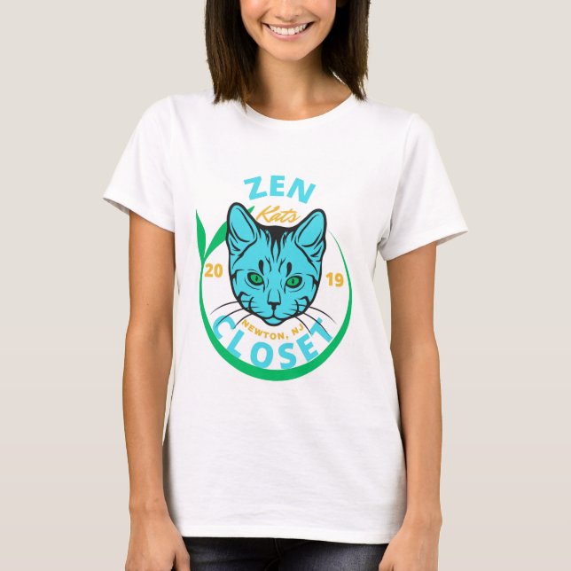 Zen Kats Closet Logo T Shirt (Framsida)