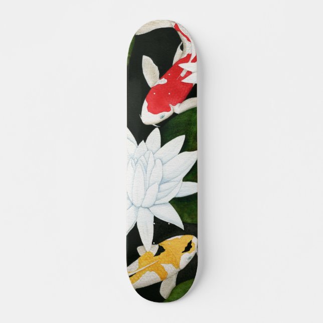 Zen Koi Mini Skateboard Bräda 18,5 Cm (Framsida)