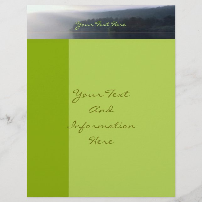 Zen Letterhead (Framsida)
