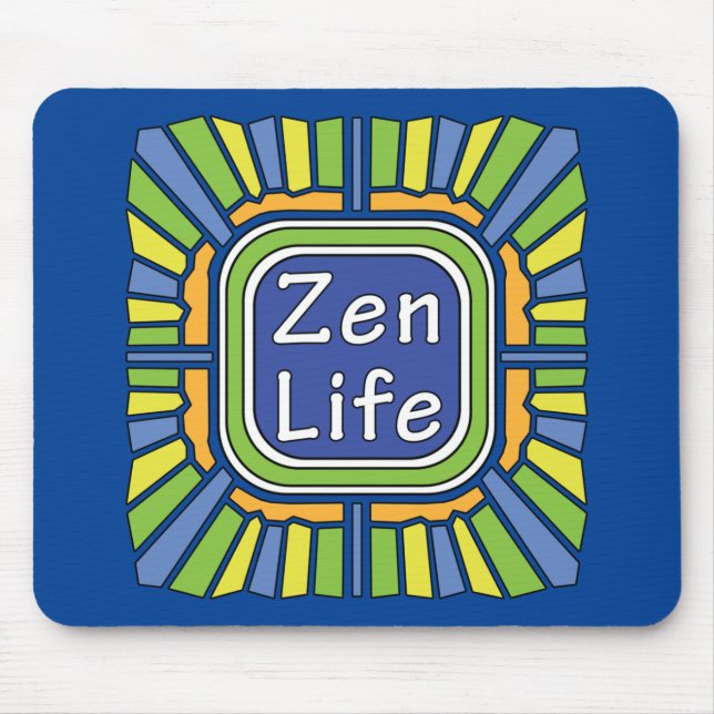 Zen Life åt mig Musmatta (Framsidan)