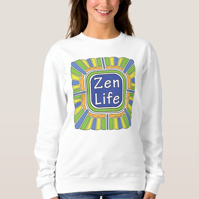 Zen Life åt mig T Shirt (Framsida)