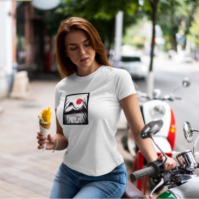 Zen liggande t shirt (Skapare uppladdad)