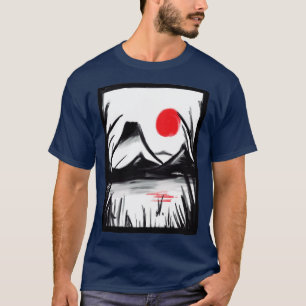 Zen liggande t shirt