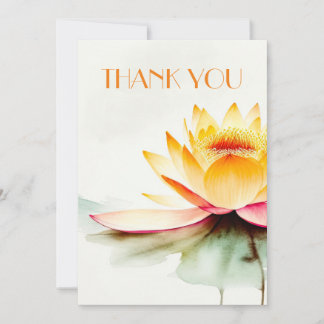 ZEN LOTUS WATERCOLOR TACK KORT