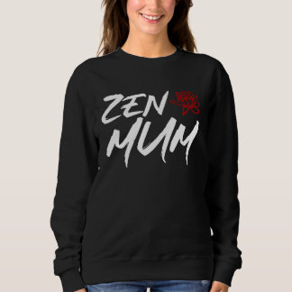 Zen Mamma  Mors Dags Meditation och Yoga Mamma Mem T Shirt
