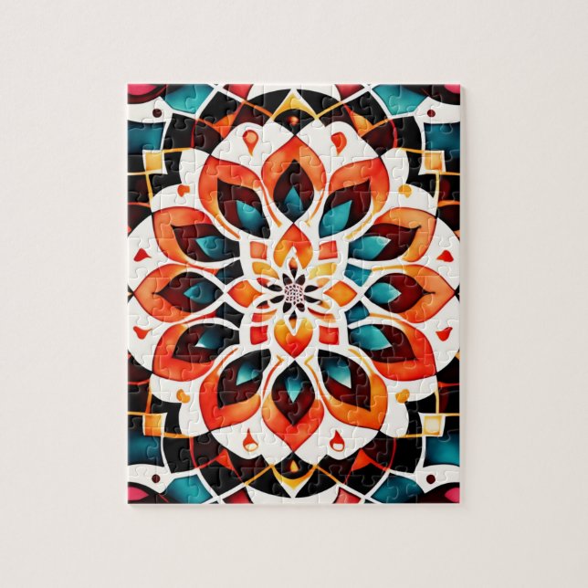 Zen Mandala Pussel (Vertikal)
