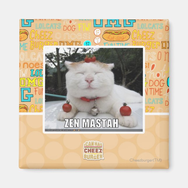 Zen Mastah Magnet (Framsidan)