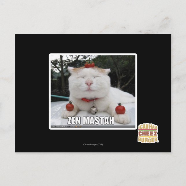 Zen Mastah Vykort (Framsida)