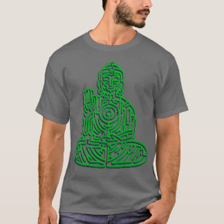 Zen Maze Meditation av Tobe Fonseca T Shirt