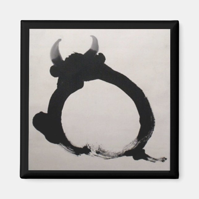 Zen meditation magnet (Framsidan)