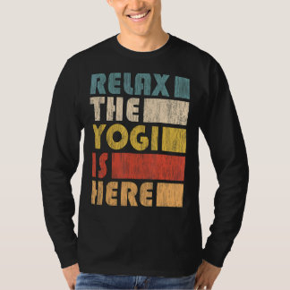 Zen Meditation Yoga Slappna av i Yogi Omm T Shirt
