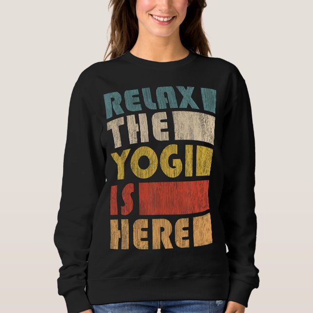 Zen Meditation Yoga Slappna av i Yogi Omm T Shirt (Framsida)