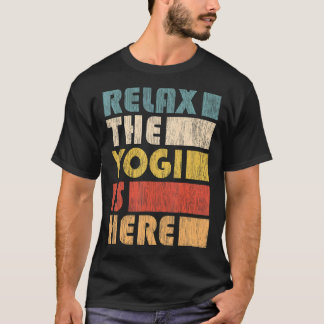 Zen Meditation Yoga Slappna av i Yogi Omm T Shirt