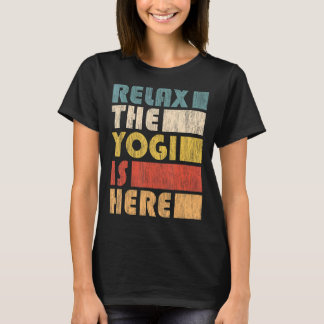 Zen Meditation Yoga Slappna av i Yogi Omm T Shirt