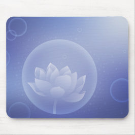 Zen Mindfulness Gift - Soft Lotus Flower Mouse Pad Musmatta