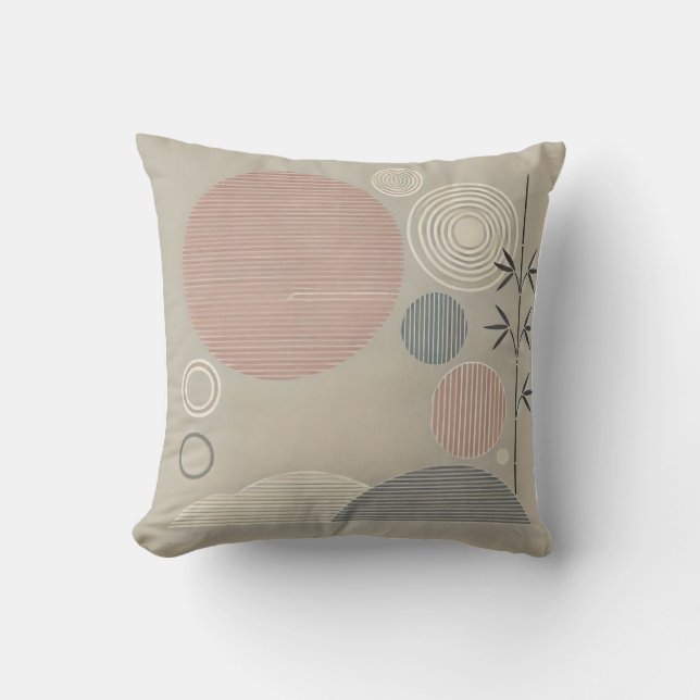 Zen Minimalist Dekorativ kudde (Framsida)