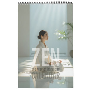 Zen Minimalistisk Vägg Kalender