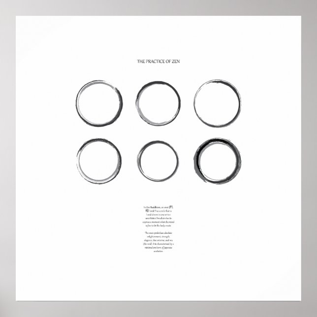 Zen Moment No.10 Poster (Framsidan)