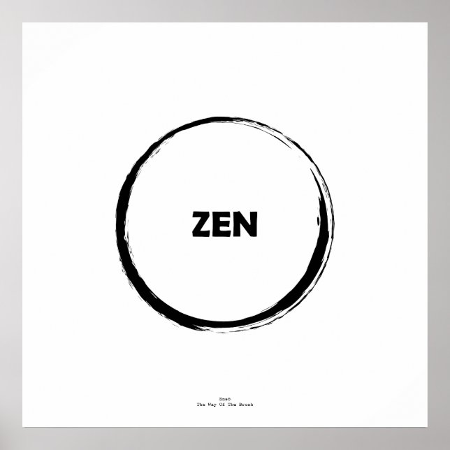 Zen Moment No.7 Poster (Framsidan)