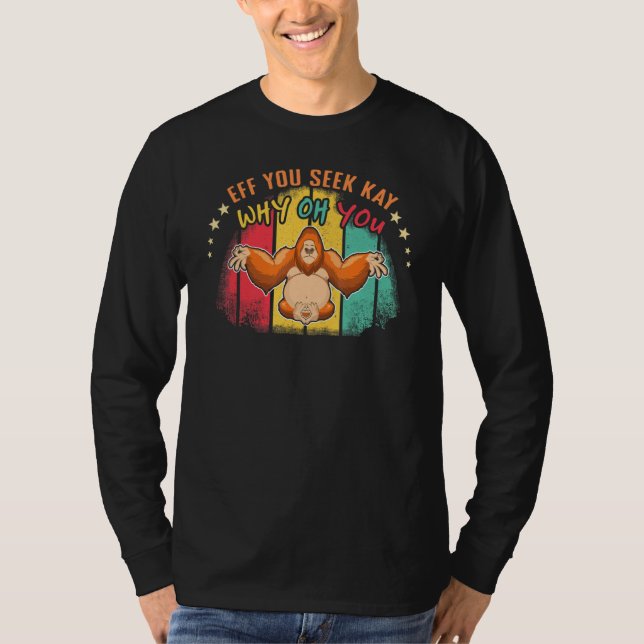Zen Namaste Djurmeditation Varför Du Apa Pilat T Shirt (Framsida)