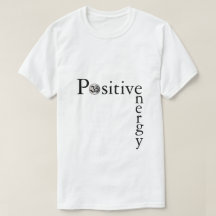 Zen Om-positiv energiminimalistisk vit yoga-skjort