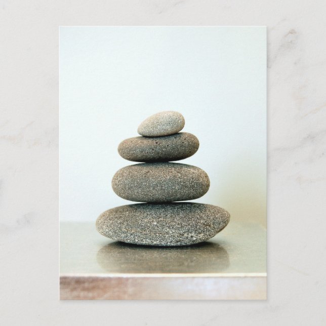 Zen Pebbles vykort (Framsida)