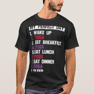 Zen Perfekta Dag Yoga Meditation Namaste T Shirt