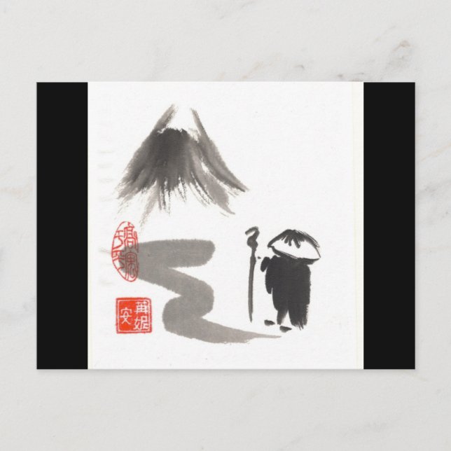 Zen Pilgrim Vykort (Framsida)