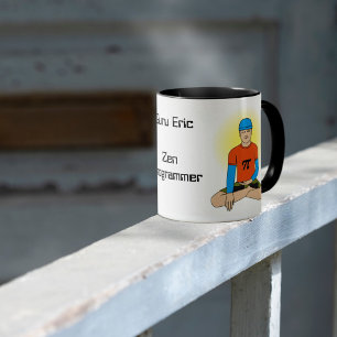 Zen Programmer Modern Buddha Mugg