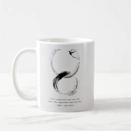 Zen Quote: Wisdom och Meditation Kaffemugg