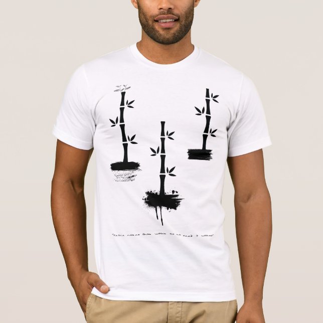 Zen Quote: Wisdom och Meditation T Shirt (Framsida)