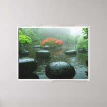 Zen Rain Garden med Vibrant Maple |