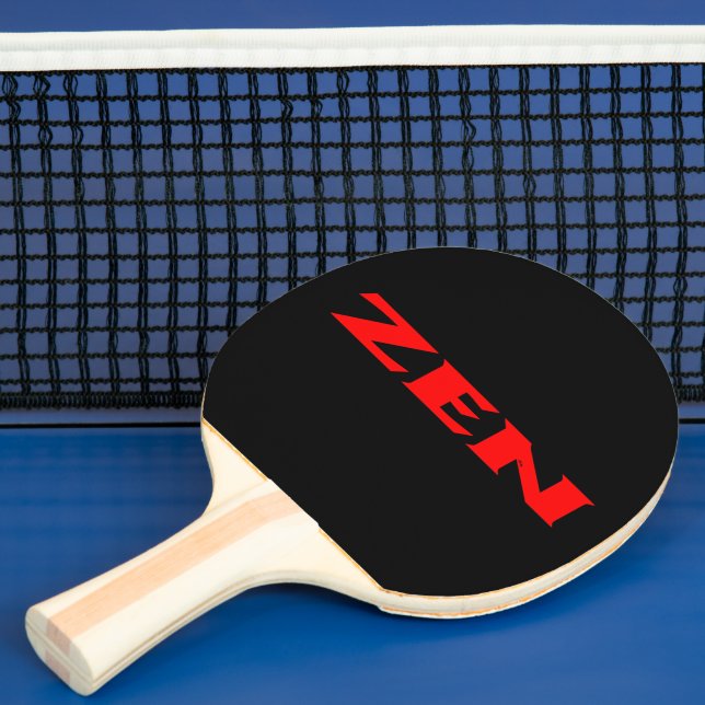 Zen Red Black ping pong paddle Pingisracket (Insitu)