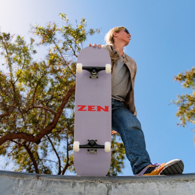 Zen Red grått Skateboard (Utomhus 1)