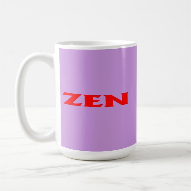 Zen red lilac mugg (Vänster)
