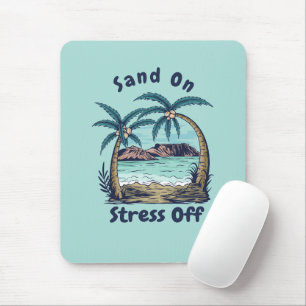 Zen Sand Vågar Musmatta