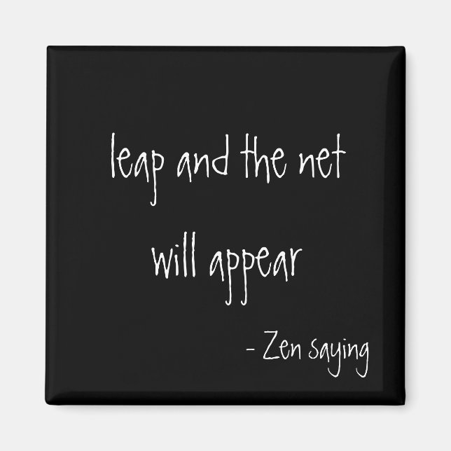 Zen Say - Magnet (Framsidan)