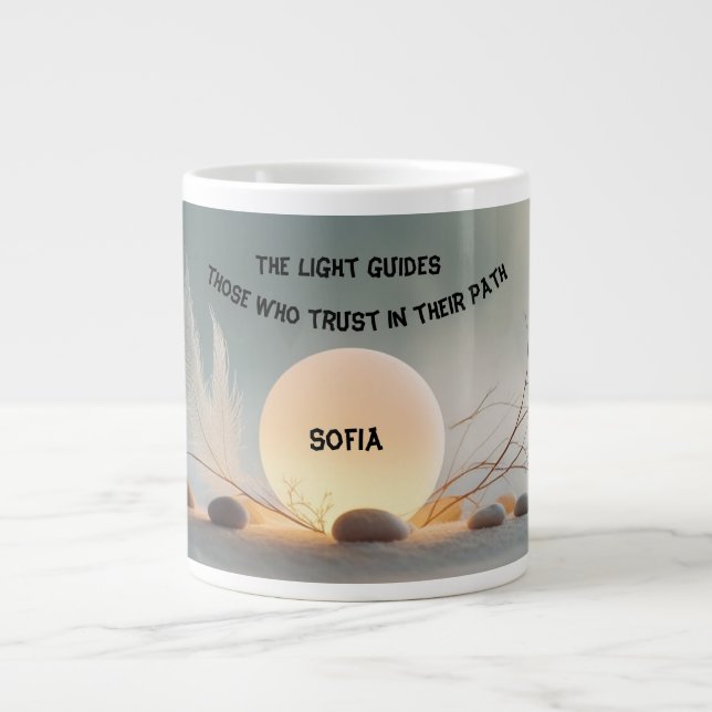 Zen Serenity 20oz Full Wrap Mug Jumbo Mugg (Framsidan)
