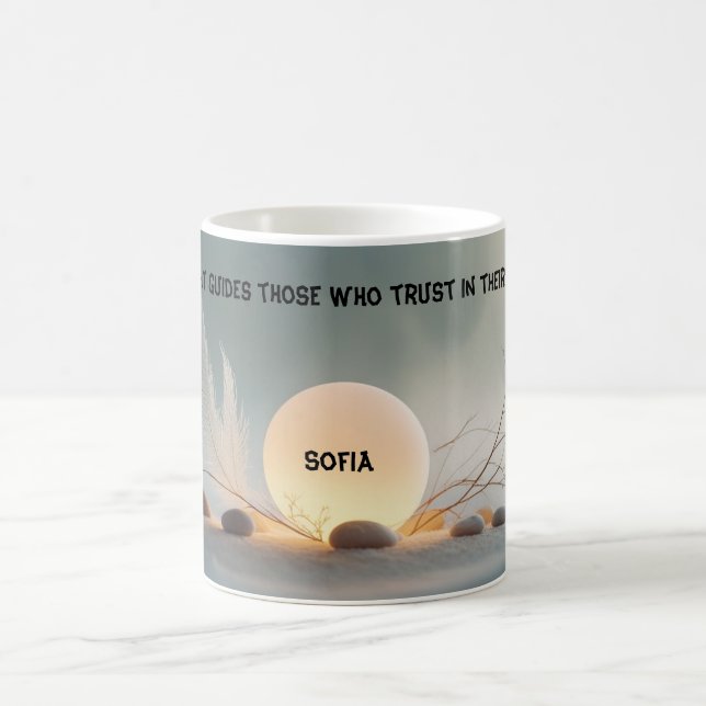 Zen Serenity Full Wrap Mug: Mindful Healing Gift Kaffemugg (Center)