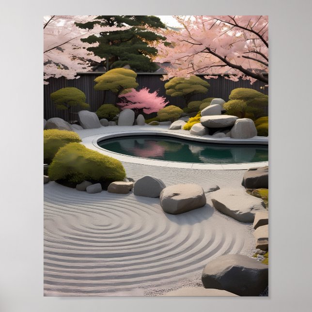 Zen Serenity Poster (Framsidan)