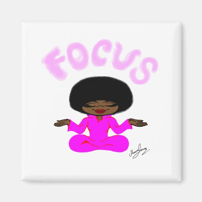 Zen-Sista - Focus Magnet (Framsidan)