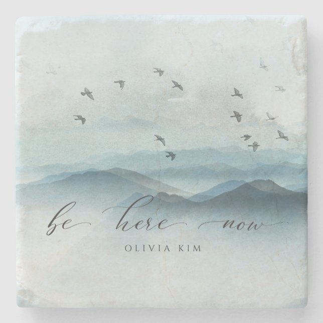 Zen ska vara här nu stenunderlägg (Framsidan)