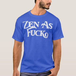 Zen som Retro-typografi T Shirt