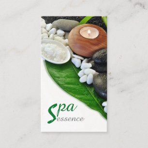 Zen Spa Hälsa-massage Aromaterapi Visitkort