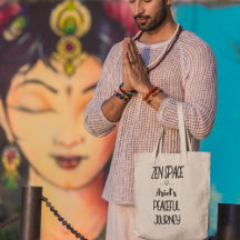 Zen Space Personlig Yoga Meditation Boho-Gåva