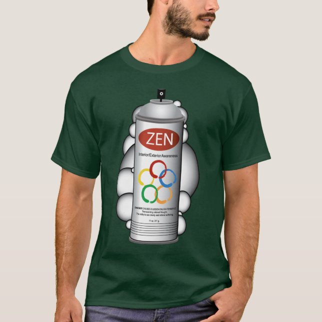 Zen-sprej T Shirt (Framsida)