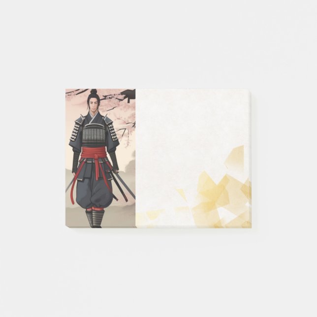 ZEN-sprit samurai Post-it Block (Framsida)