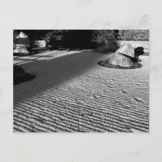 Zen Sten Garden Vykort