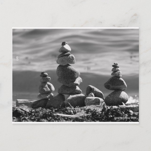 Zen Sten Vykort (Framsida)