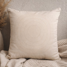Zen Stone Spiral Throw Pillow Kudde